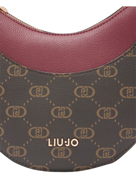 Borsa a spalla con logo RED Liu Jo | AF5251E005391726